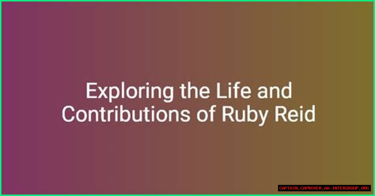 Exploring The Life And Career Of Ruby Reid: A Deep Dive Into The Life Of Ed S.