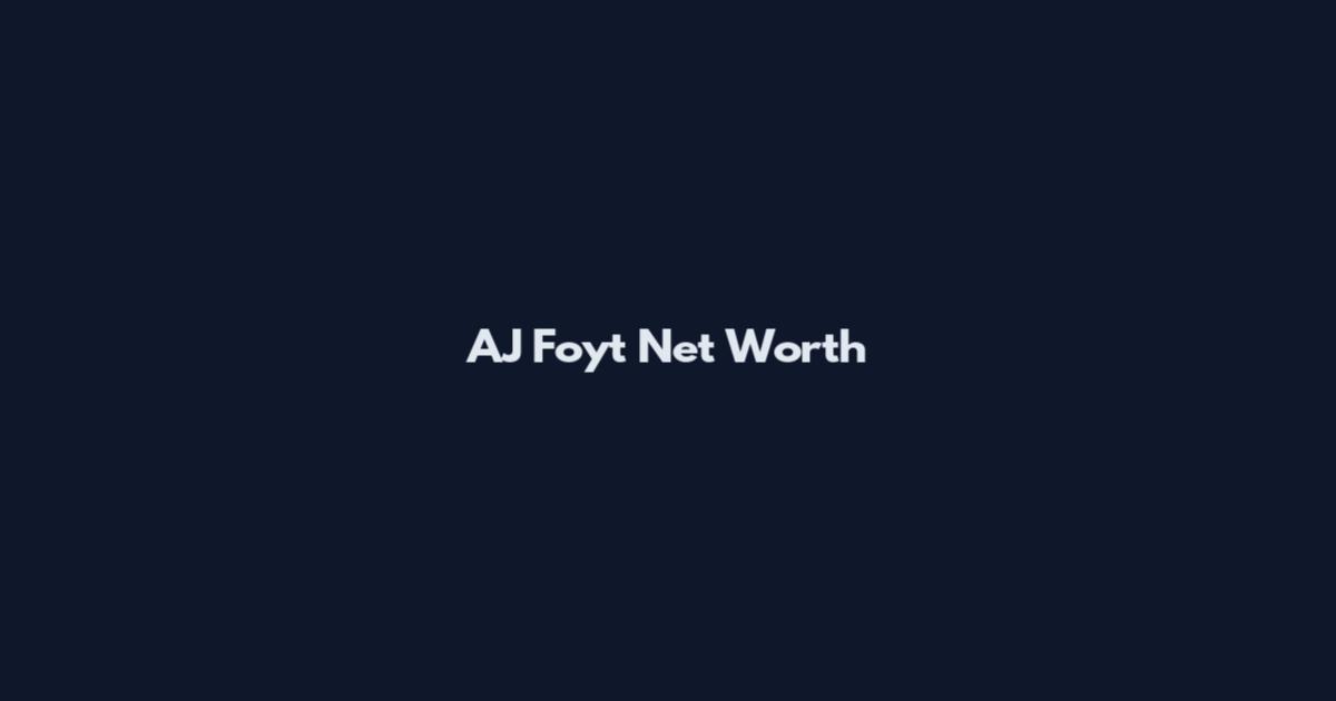 AJ Foyt Net Worth