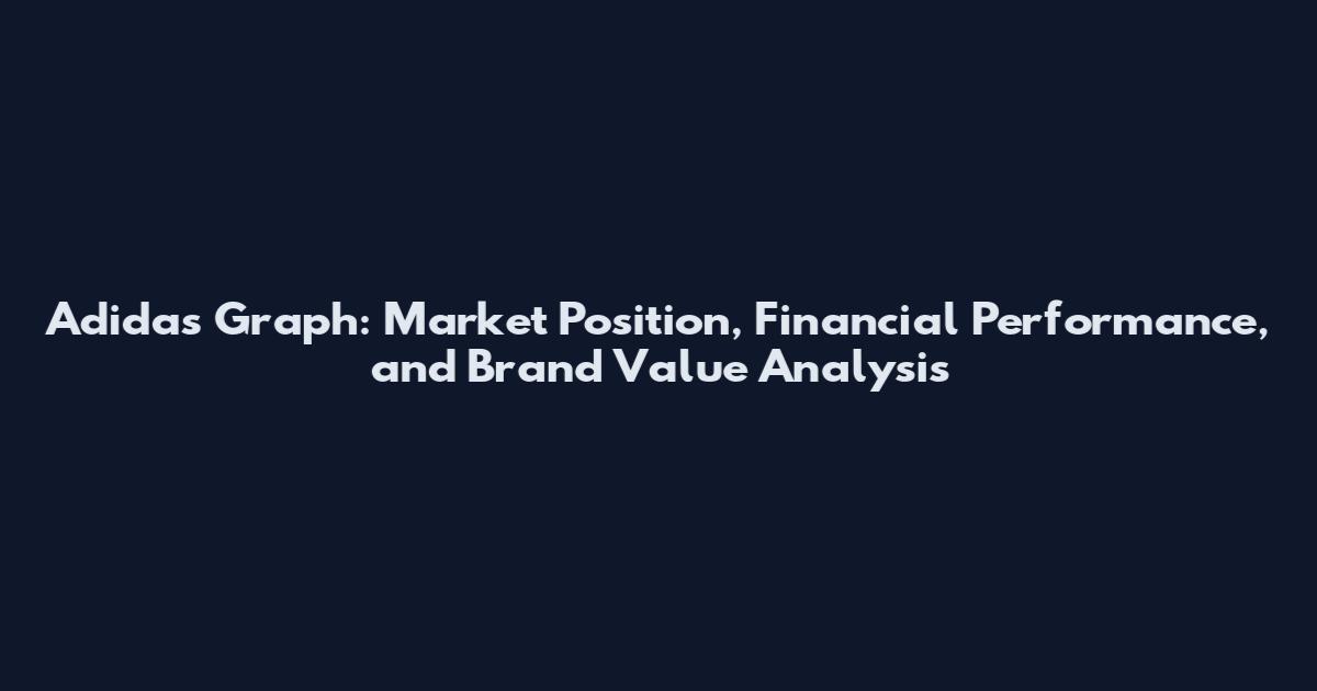 Adidas Graph: Market Position, Financial Performance, and Brand Value Analysis