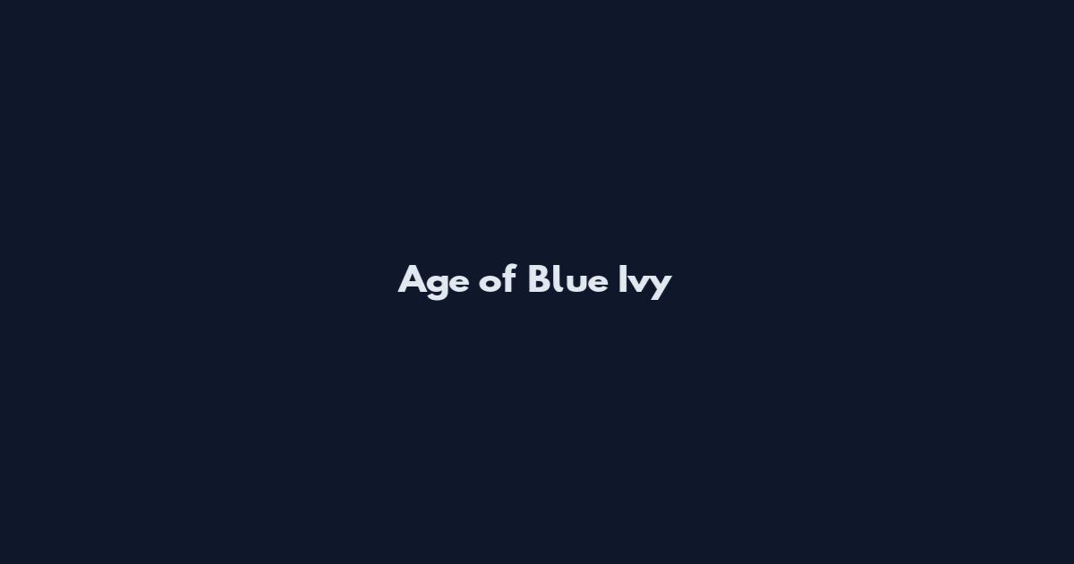 Age of Blue Ivy