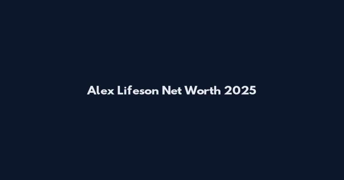 Alex Lifeson Net Worth 2025