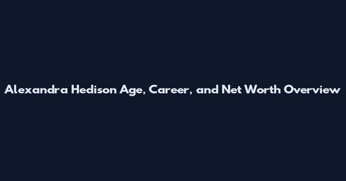 Alexandra Hedison Age, Career, and Net Worth Overview