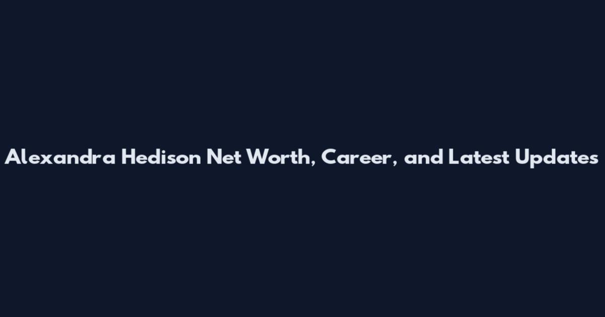 Alexandra Hedison Net Worth, Career, and Latest Updates