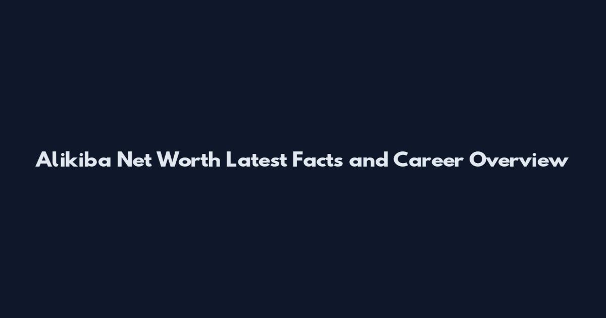 Alikiba Net Worth Latest Facts and Career Overview