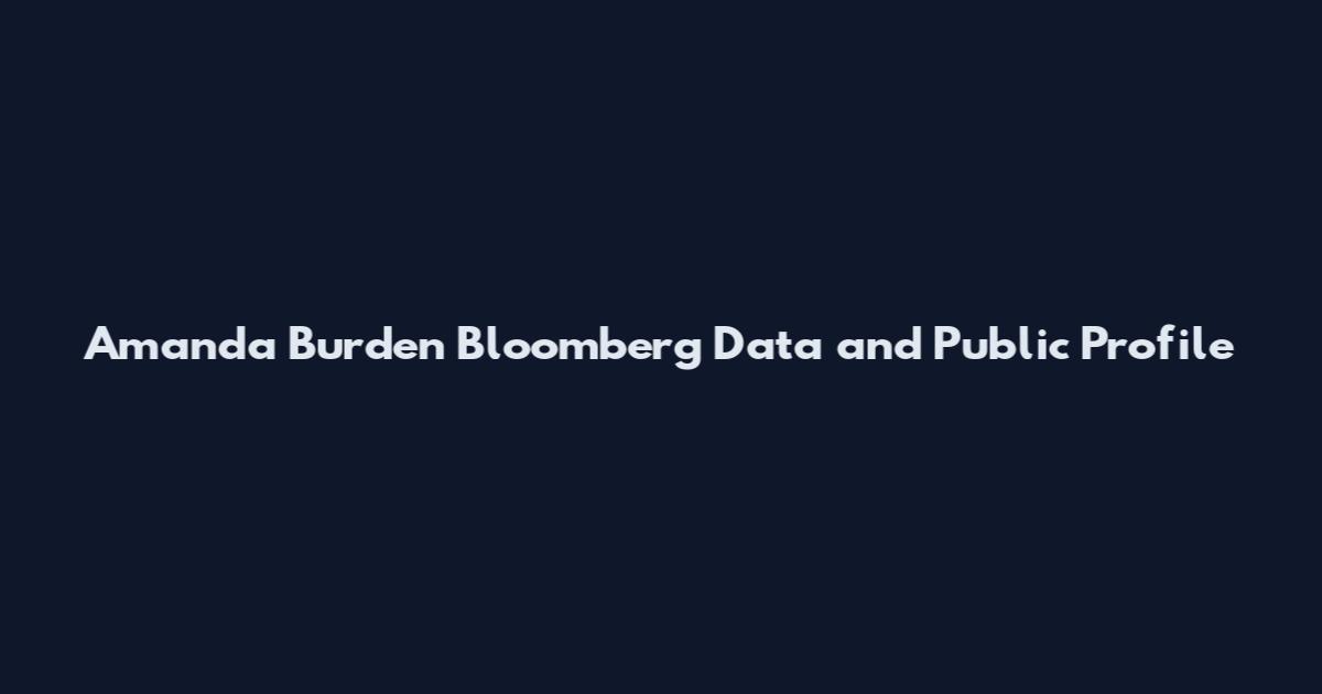 Amanda Burden Bloomberg Data and Public Profile