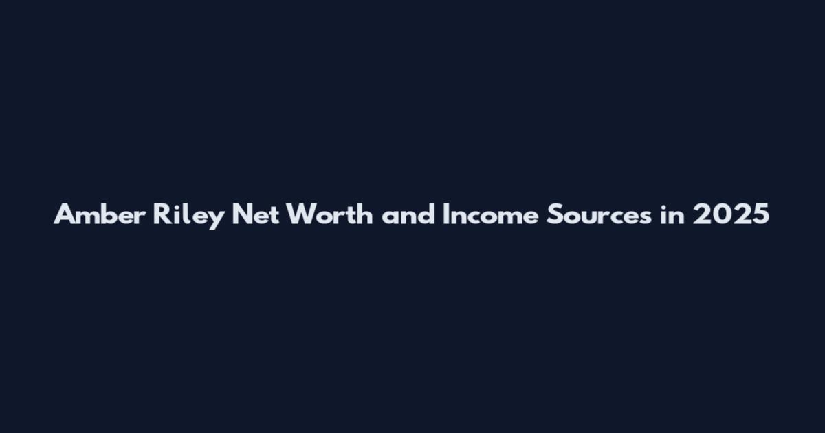 Amber Riley Net Worth and Income Sources in 2025