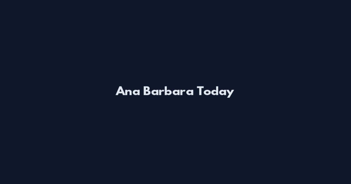 Ana Barbara Today