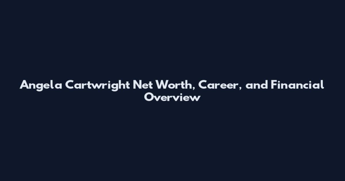 Angela Cartwright Net Worth, Career, and Financial Overview