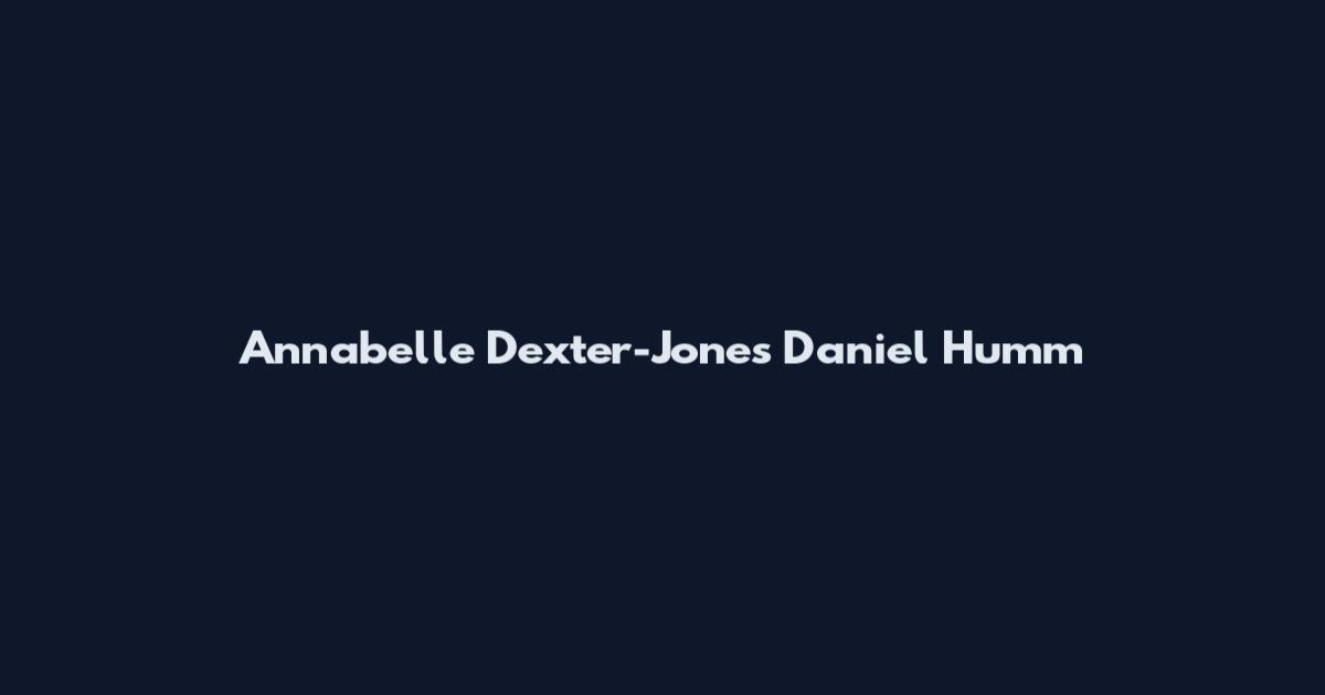 Annabelle Dexter-Jones Daniel Humm