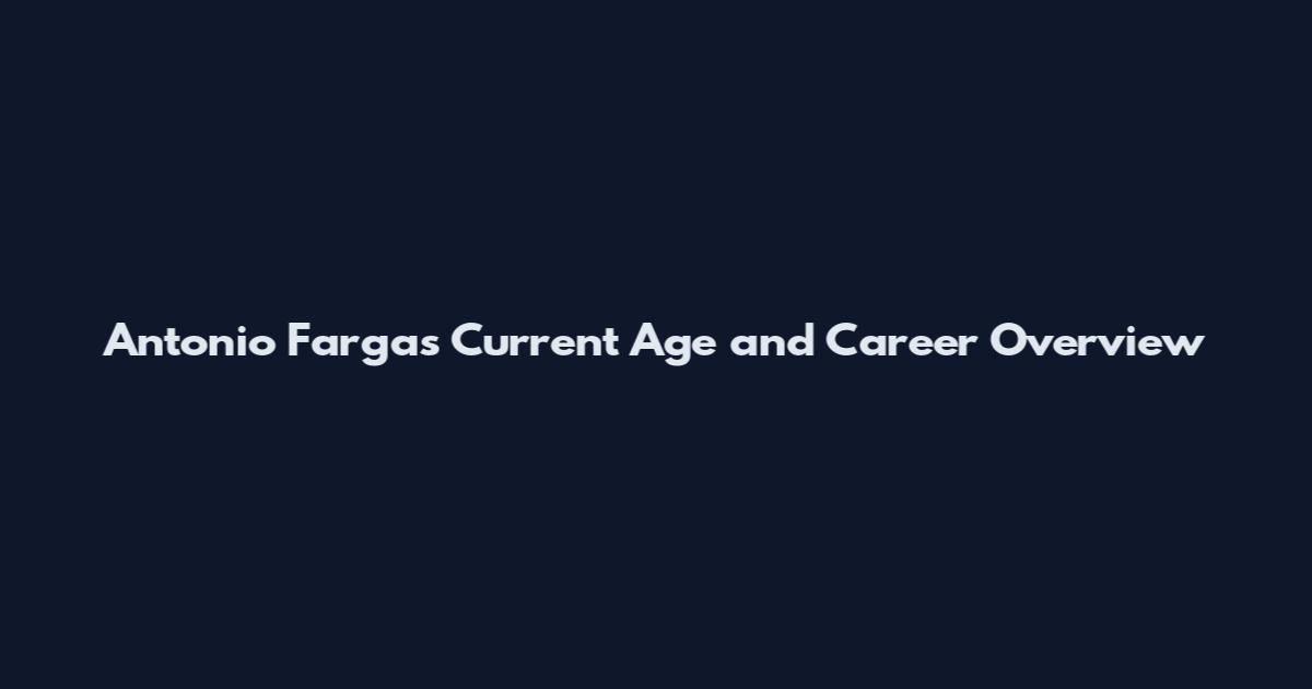 Antonio Fargas Current Age and Career Overview
