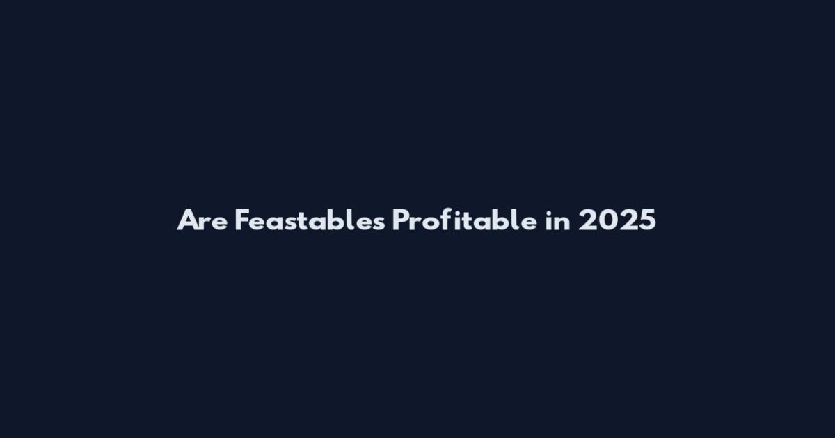 Are Feastables Profitable in 2025