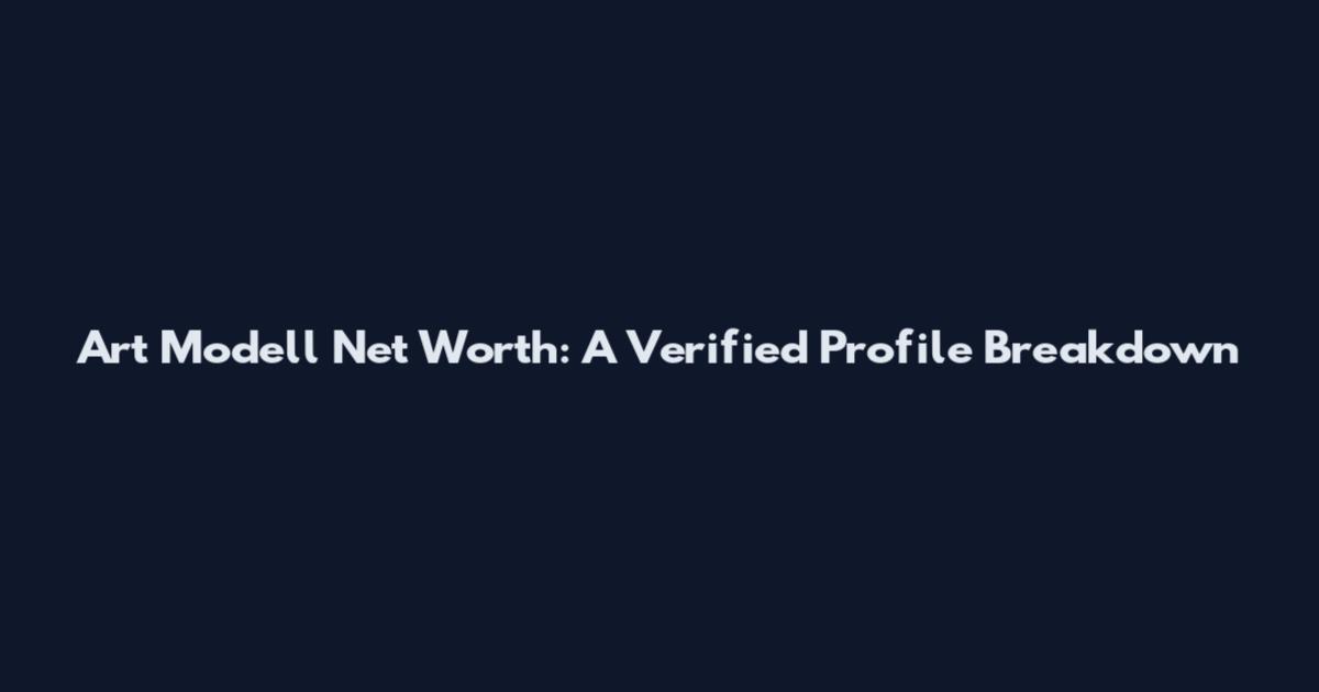 Art Modell Net Worth: A Verified Profile Breakdown
