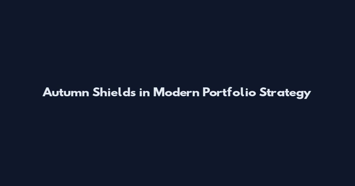 Autumn Shields in Modern Portfolio Strategy