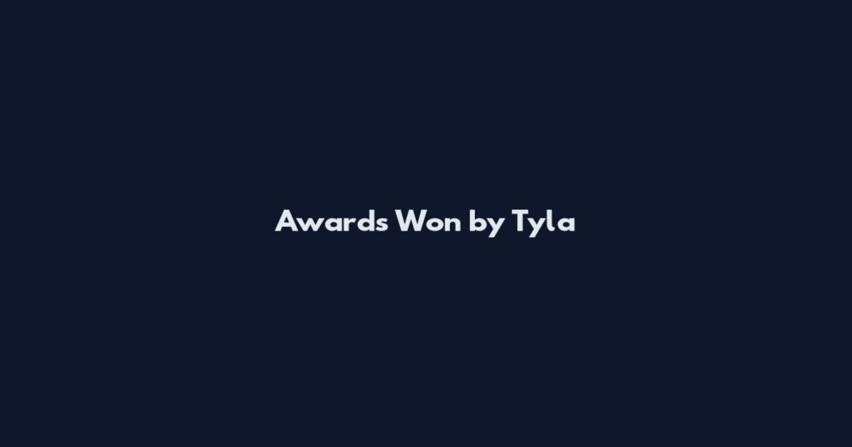 Awards Won by Tyla