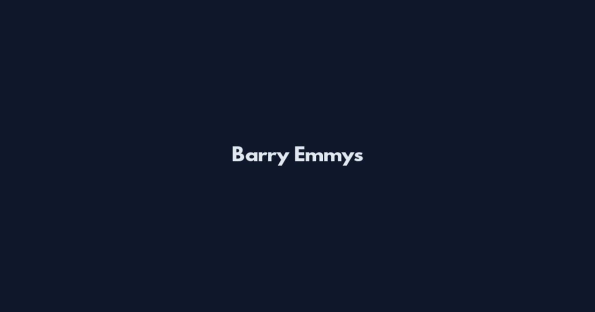 Barry Emmys