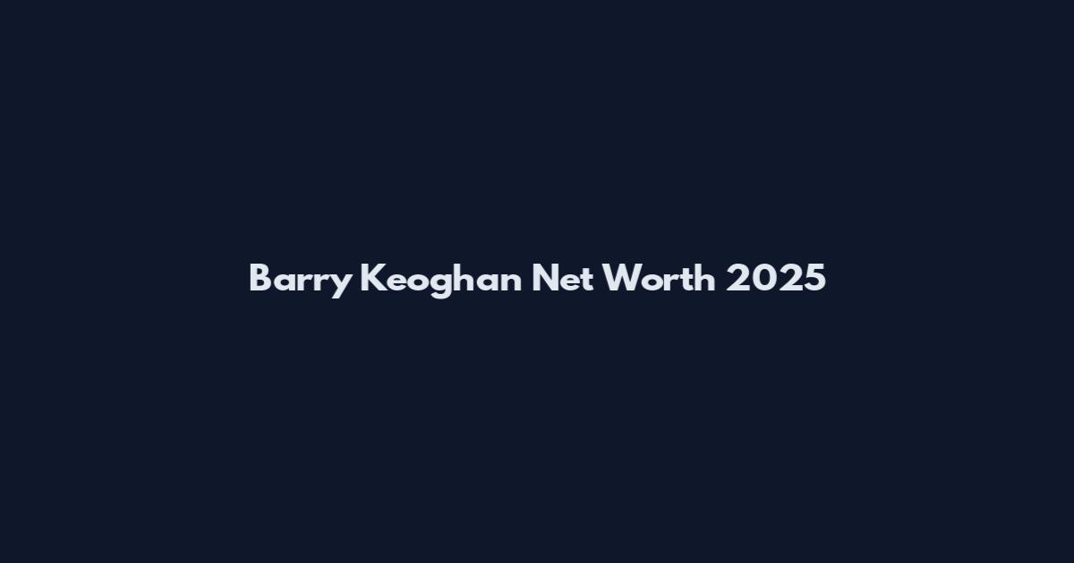 Barry Keoghan Net Worth 2025