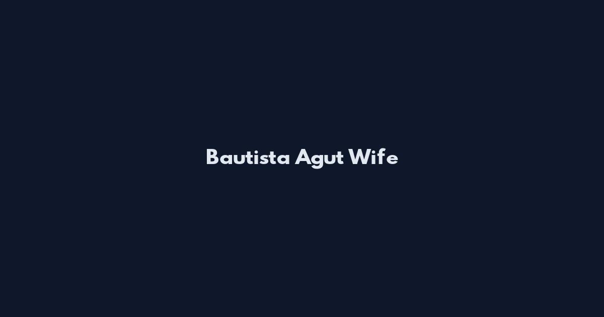 Bautista Agut Wife