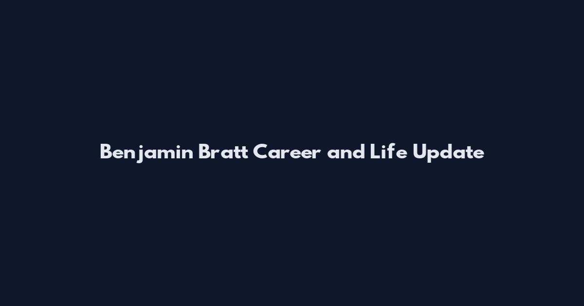 Benjamin Bratt Career and Life Update