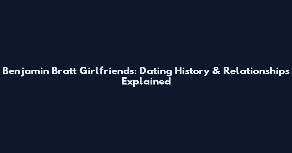 Benjamin Bratt Girlfriends: Dating History & Relationships Explained