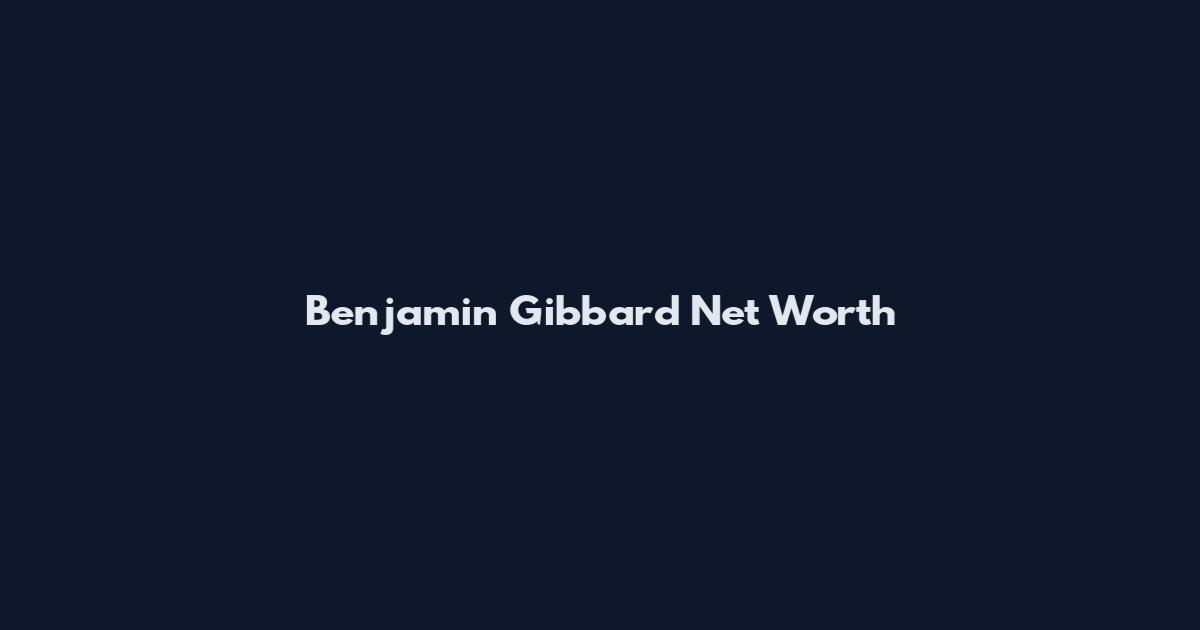 Benjamin Gibbard Net Worth