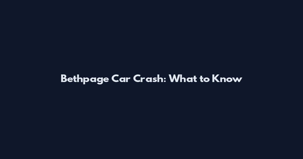 Bethpage Car Crash: What to Know