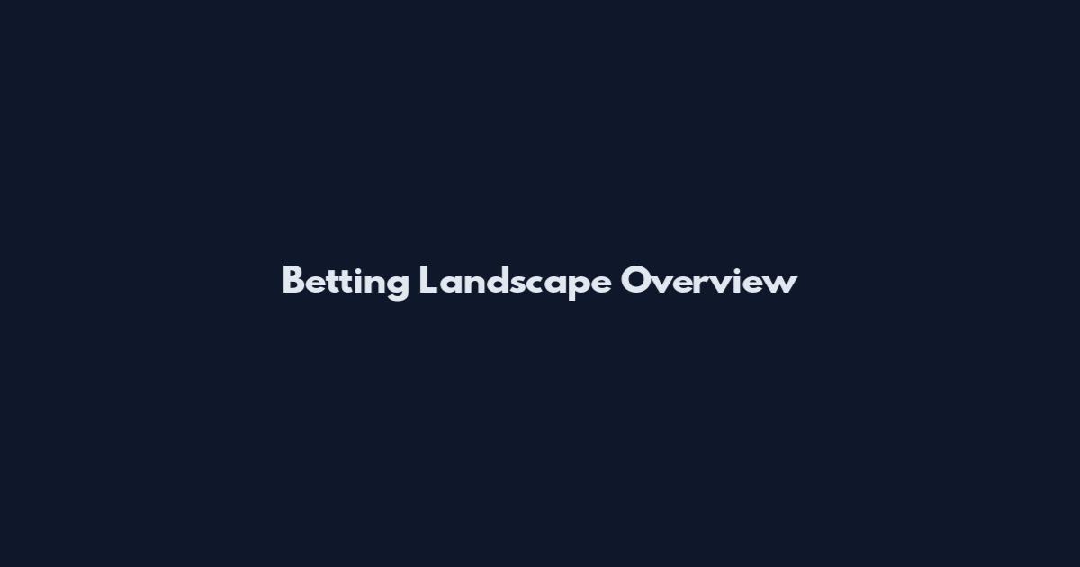Betting Landscape Overview