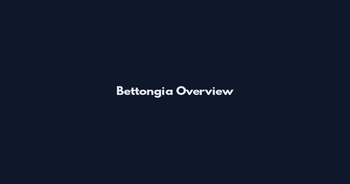 Bettongia Overview