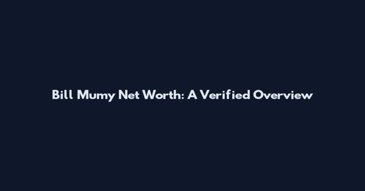 Bill Mumy Net Worth: A Verified Overview