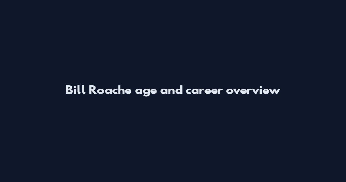 Bill Roache age and career overview