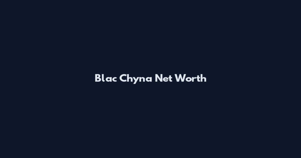 Blac Chyna Net Worth