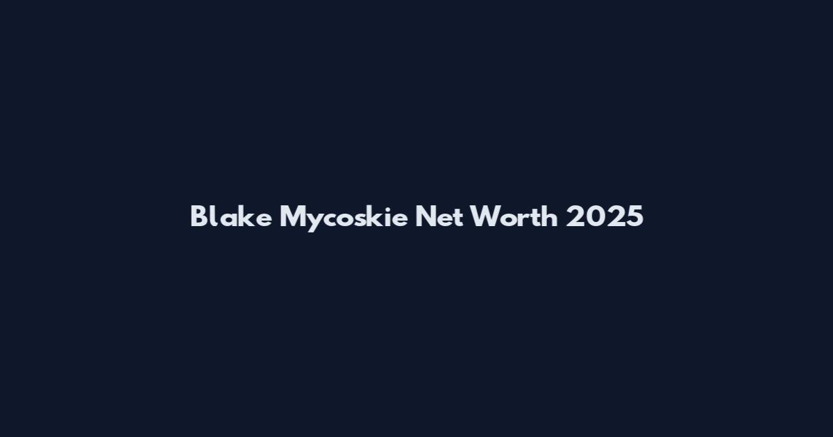 Blake Mycoskie Net Worth 2025