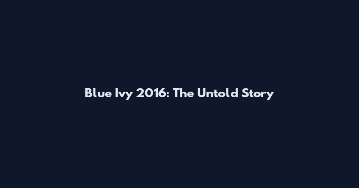 Blue Ivy 2016: The Untold Story