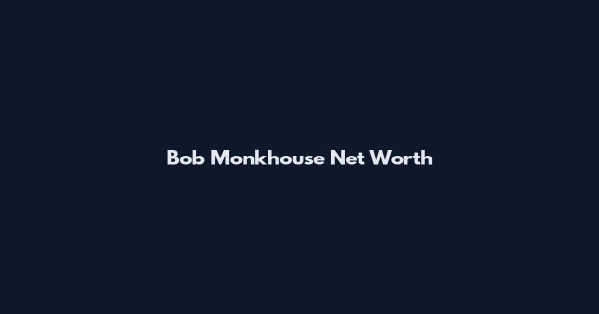 Bob Monkhouse Net Worth
