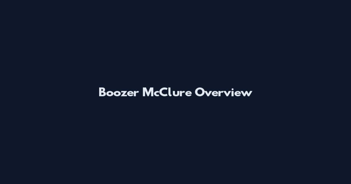 Boozer McClure Overview