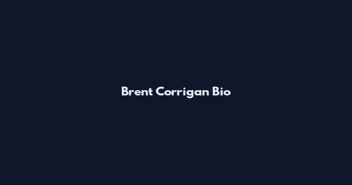 Brent Corrigan Bio