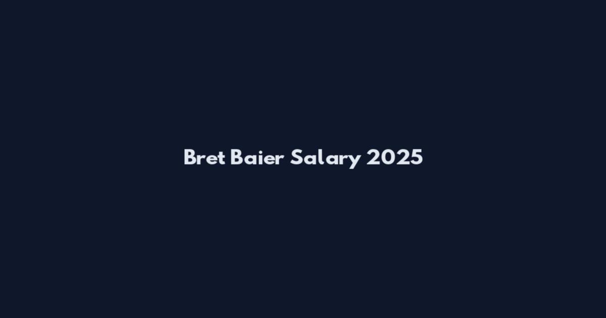 Bret Baier Salary 2025