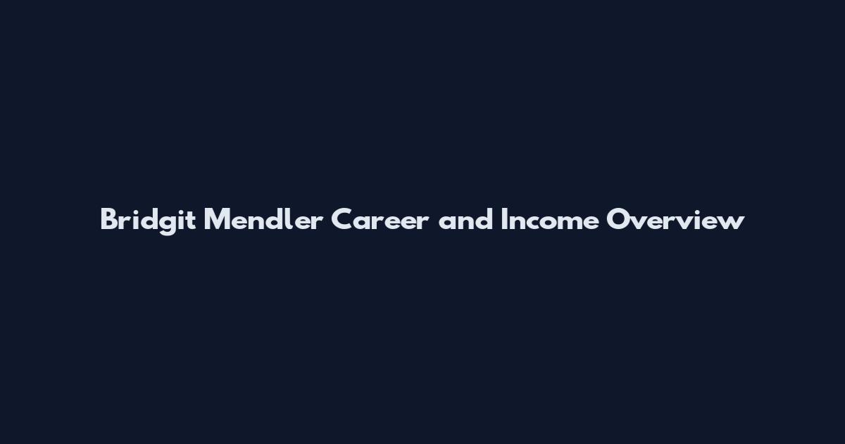 Bridgit Mendler Career and Income Overview