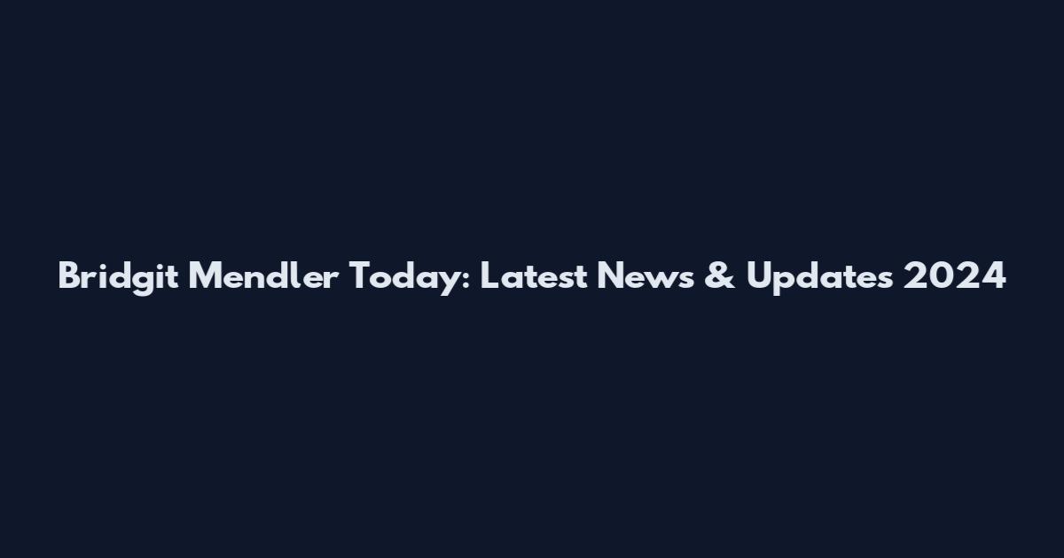 Bridgit Mendler Today: Latest News & Updates 2024