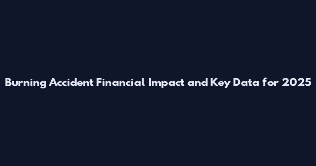 Burning Accident Financial Impact and Key Data for 2025