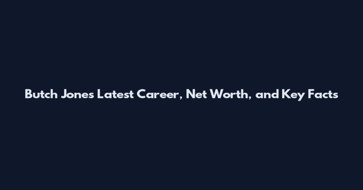 Butch Jones Latest Career, Net Worth, and Key Facts