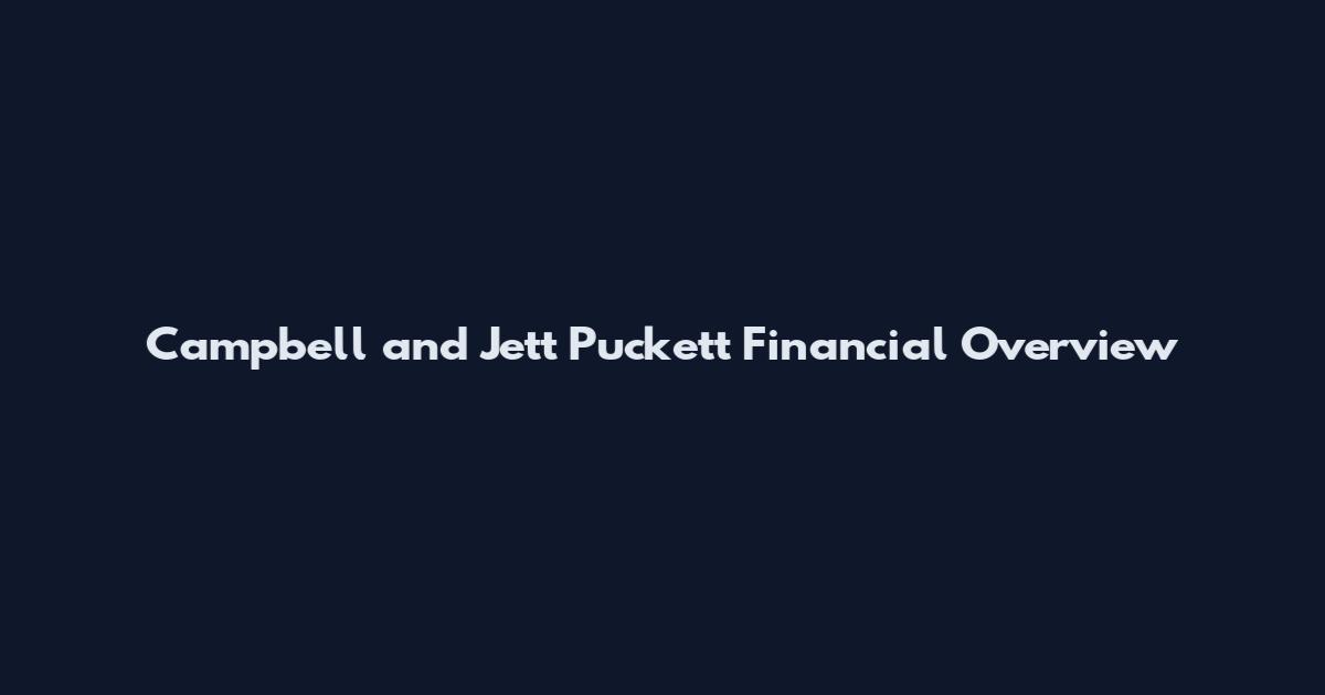 Campbell and Jett Puckett Financial Overview