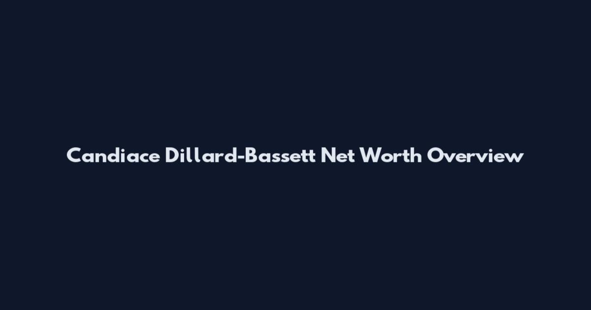 Candiace Dillard-Bassett Net Worth Overview