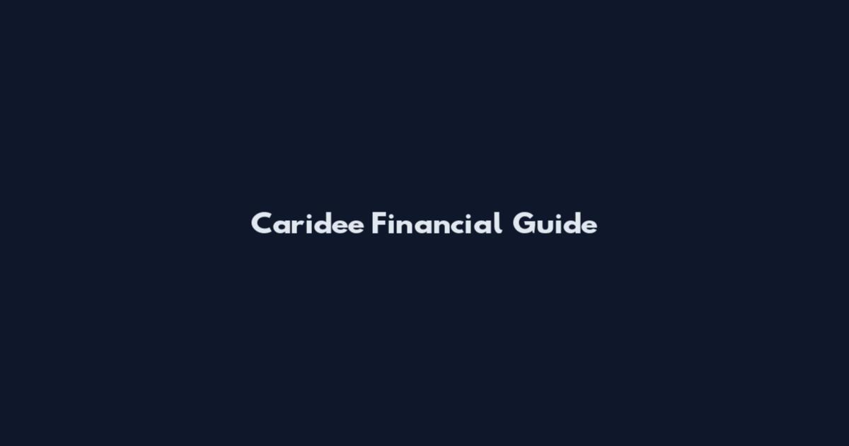 Caridee Financial Guide