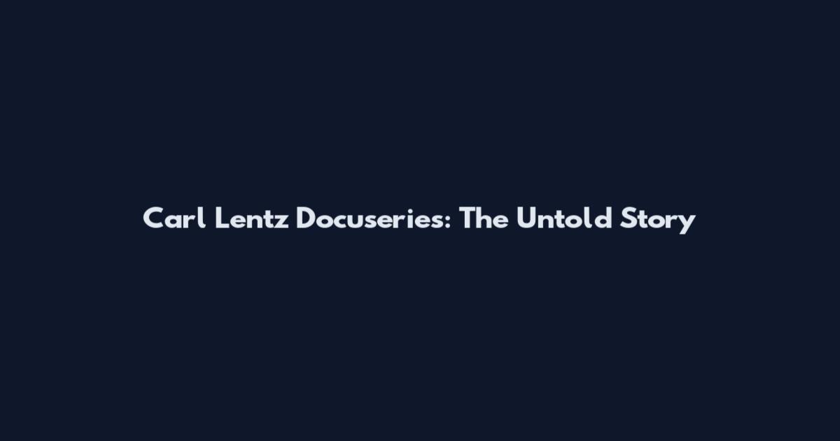Carl Lentz Docuseries: The Untold Story