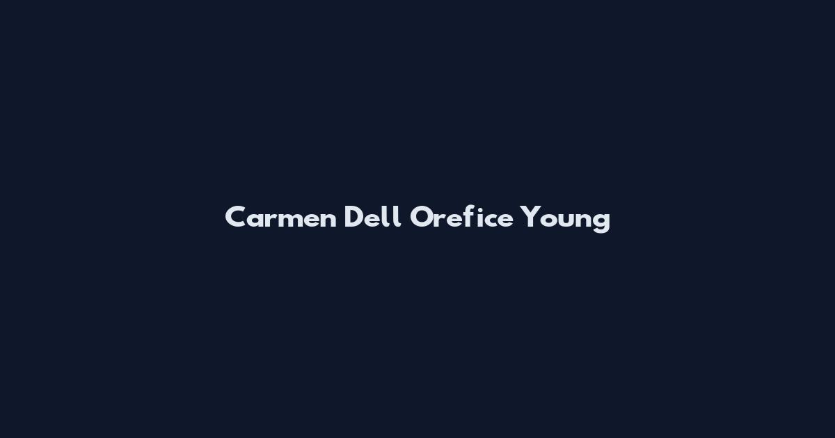 Carmen Dell Orefice Young