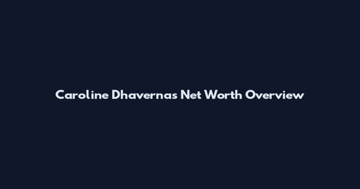 Caroline Dhavernas Net Worth Overview