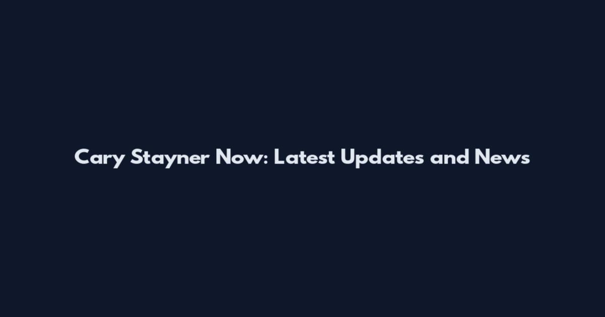 Cary Stayner Now: Latest Updates and News