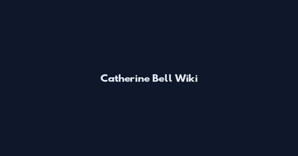Catherine Bell Wiki