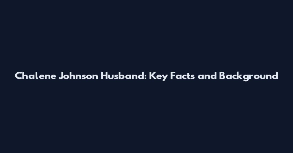 Chalene Johnson Husband: Key Facts and Background