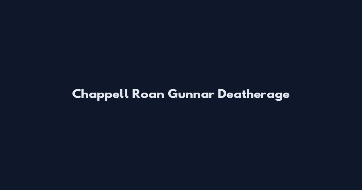 Chappell Roan Gunnar Deatherage